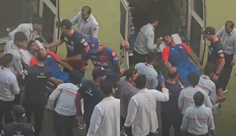 IPL 2026: दिल्ली कैपिटल्स के खिलाड़ी के चेहरे पर लगी गेंद, हालत बिगड़ते ही एंबुलेंस से अस्पताल पहुंचाया गया; देखें VIDEO