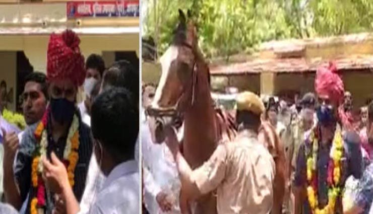 जोधपुर : क्या पुलिस को नहीं होता कोरोना? शादीयों में बैंडबाजे पर बैन जबकि DCP के फेयरवेल में उड़ी गाइडलाइन की धज्जियां