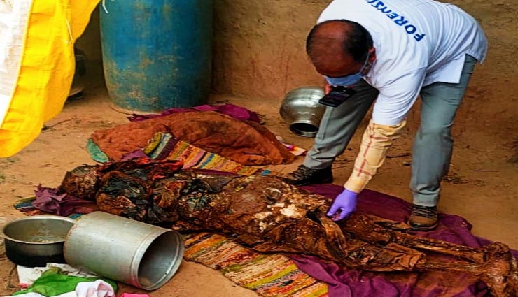 उदयपुर : घर में ही मिला 4 महीने से लापता मजदूर का शव, हत्या कर गड्ढा खोद दफनाया