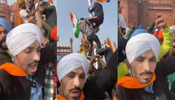 पंजाबी एक्टर दीप सिद्धू ने किसानों को बहकाया और उन्हें लाल किला ले गए: किसान नेता