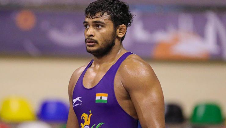 deepak punia,deepak punia injury,wrestling worlds final,wrestling world championships