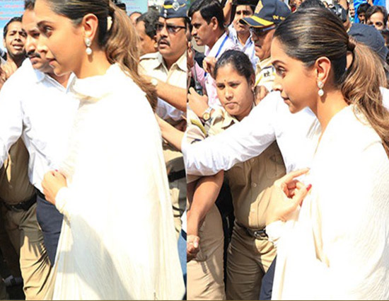 'पद्मावत' सुप्रीम कोर्ट से मिली राहत के बाद बप्पा के दरबार पहुंची दीपिका पादुकोण