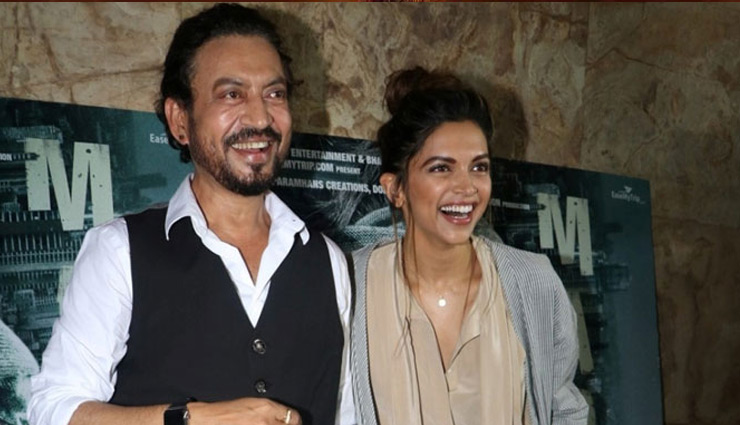 दीपिका पादुकोण ने कहा इरफान को थोड़े समय के लिए अकेला छोड़ना चाहिए