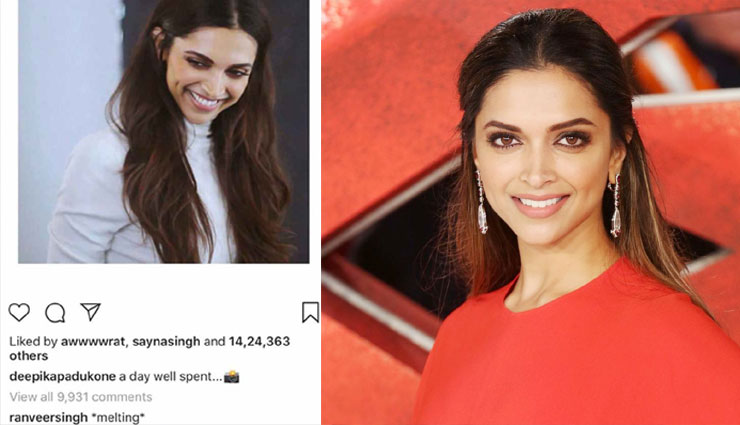 'मस्तानी' की डिंपल वाली स्माइल देख रणवीर को कहना पड़ा, MELTING...