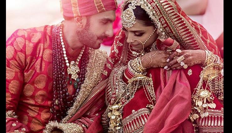 इंतजार खत्म, दीपिका-रणवीर ने खुद शेयर की शादी की तस्वीरें