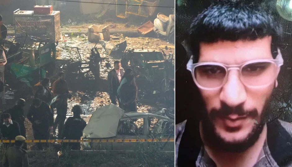 दिल्ली लाल किले धमाके का मुख्य संदिग्ध उमर की पहली तस्वीर आई सामने