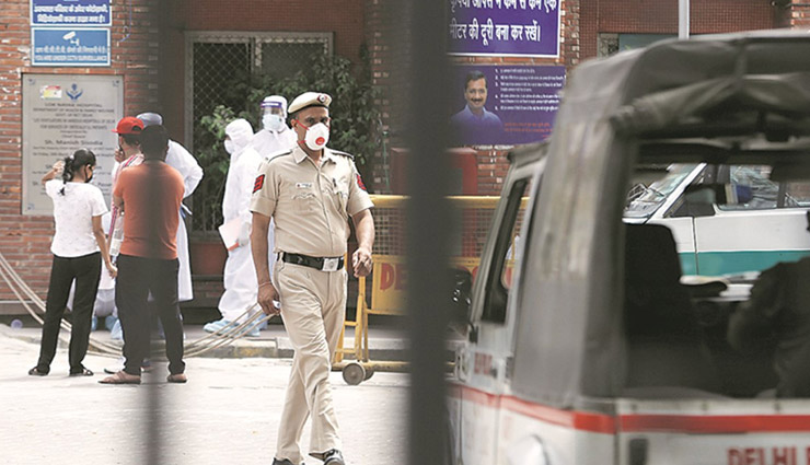 दिल्ली पुलिस पर कोरोना का कहर जारी, ASI ने गंवाई जान  