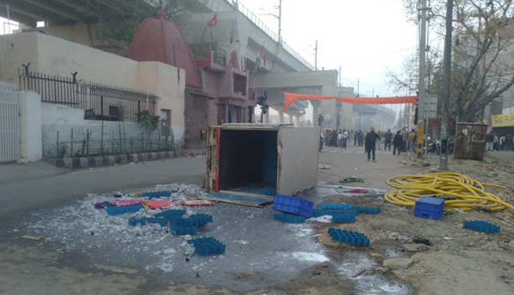 CAA Protest : दिल्ली के मौजपुर, भजनपुरा और जाफराबाद में हुई हिंसा की तस्वीरें