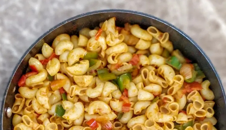 Recipe- Quick To Make Desi Macroni