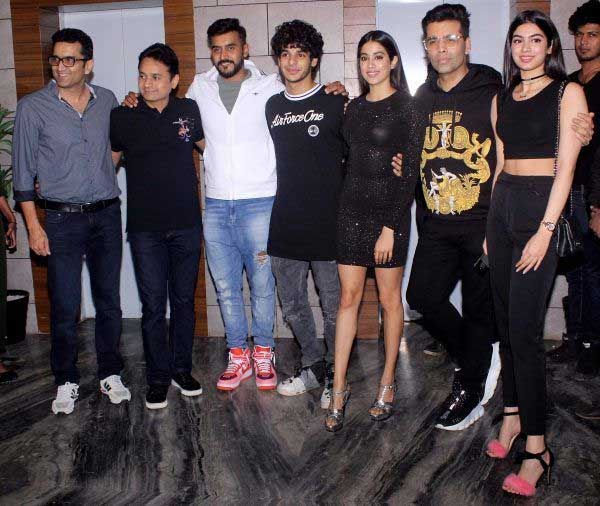 bollywood,shahid kapoor,ishaan khattar,dhadak,jhanvi kapoor,dhadak success party