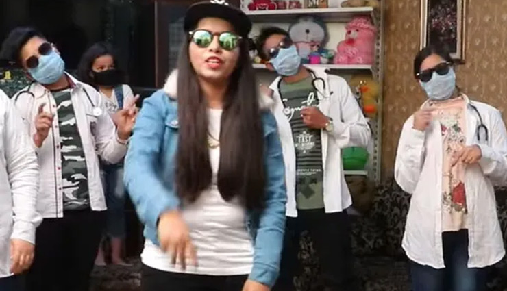 धिनचैक पूजा ने कोरोना पर बनाया गाना, सुन लोग बोले - अब पक्का वायरस इंडिया छोड़ देगा 