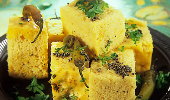 healthy for breakfast moong dal dhokla,food,easy recipe