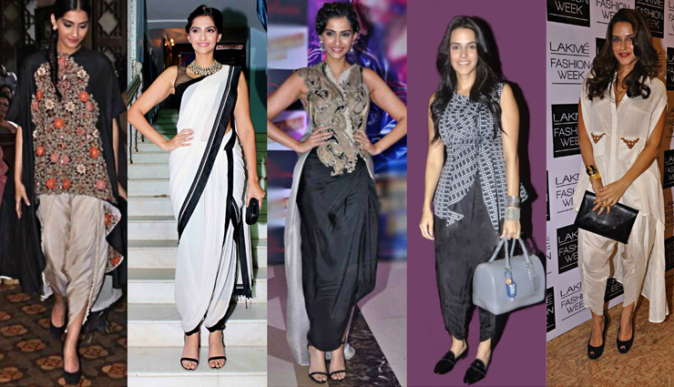 dhoti pant,latest fashion tips,fashion trends ,फैशन,फैशन टिप्स,शॉर्ट कुर्ती के साथ धोती पैंट का फैशन
