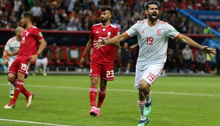 FIFA 2018- Diego Costa Gets Luck of The Bounce