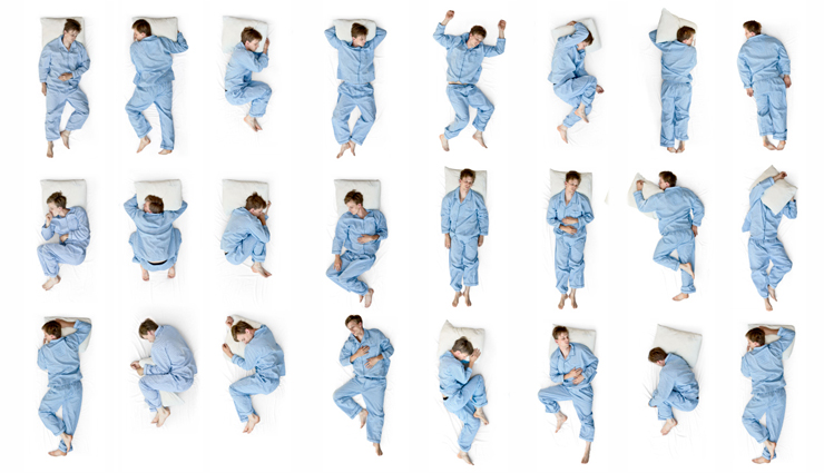sleeping position told all about you
