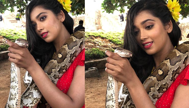 digangana suryavanshi,snake,hippi,sri lanka,entertainment
