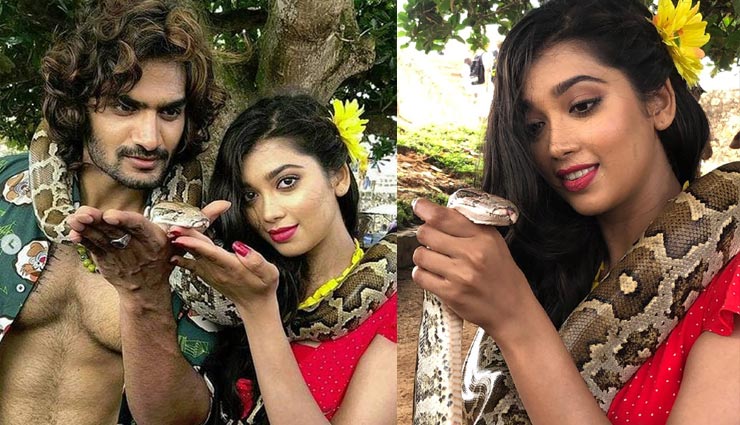 digangana suryavanshi,snake,hippi,sri lanka,entertainment