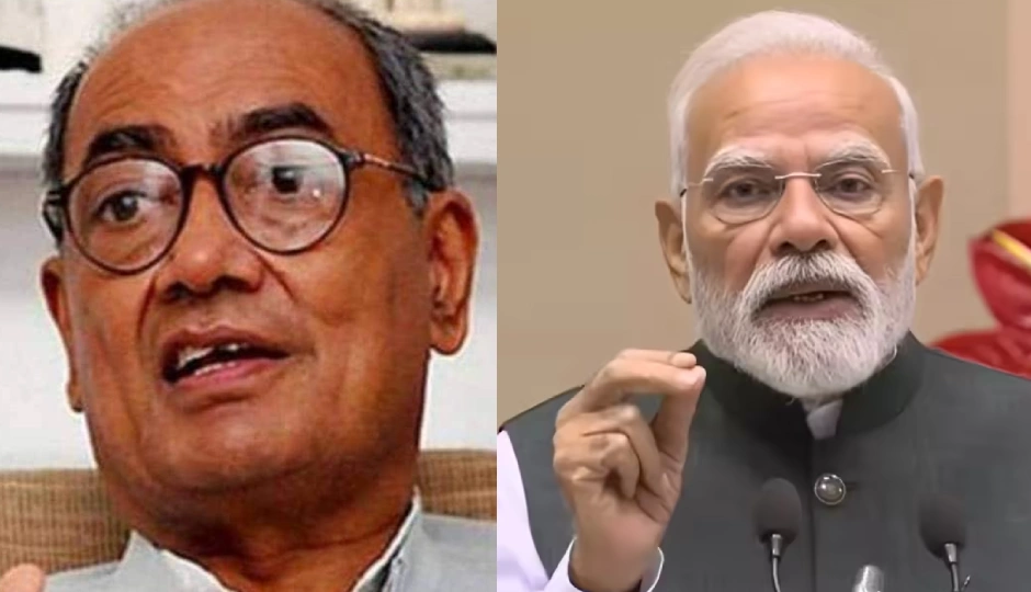 दिग्विजय सिंह ने बीजेपी तारीफ वाले बयान पर  दी सफाई, कहा—'मैं PM मोदी और RSS का...'