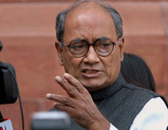 Digvijaya Singh Posted an Abusive MEME about Narendra Modi