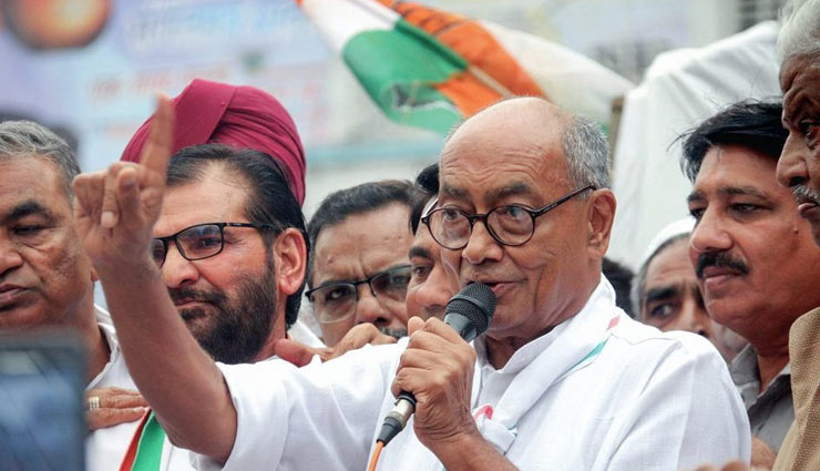 भगवान राम भी नहीं चाहेंगे कि किसी विवादास्‍पद स्‍थल पर मंदिर का निर्माण हो : दिग्विजय सिंह