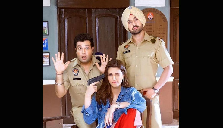 Diljit Dosanjh, Varun Sharma turn cops for Kriti Sanon-starrer ‘Arjun Patiala'