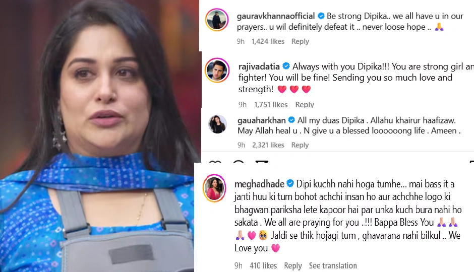 स्टेज 2 लिवर कैंसर से लड़ रहीं दीपिका कक्कड़, गौरव खन्ना से लेकर गौहर खान तक कई सेलेब्स ने मांगी सलामती की दुआ