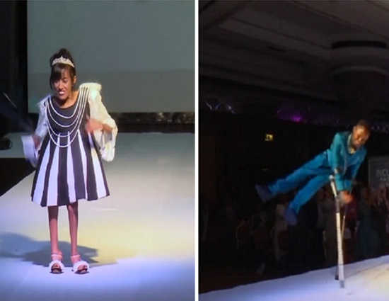 Disabled Models Rock The Runway