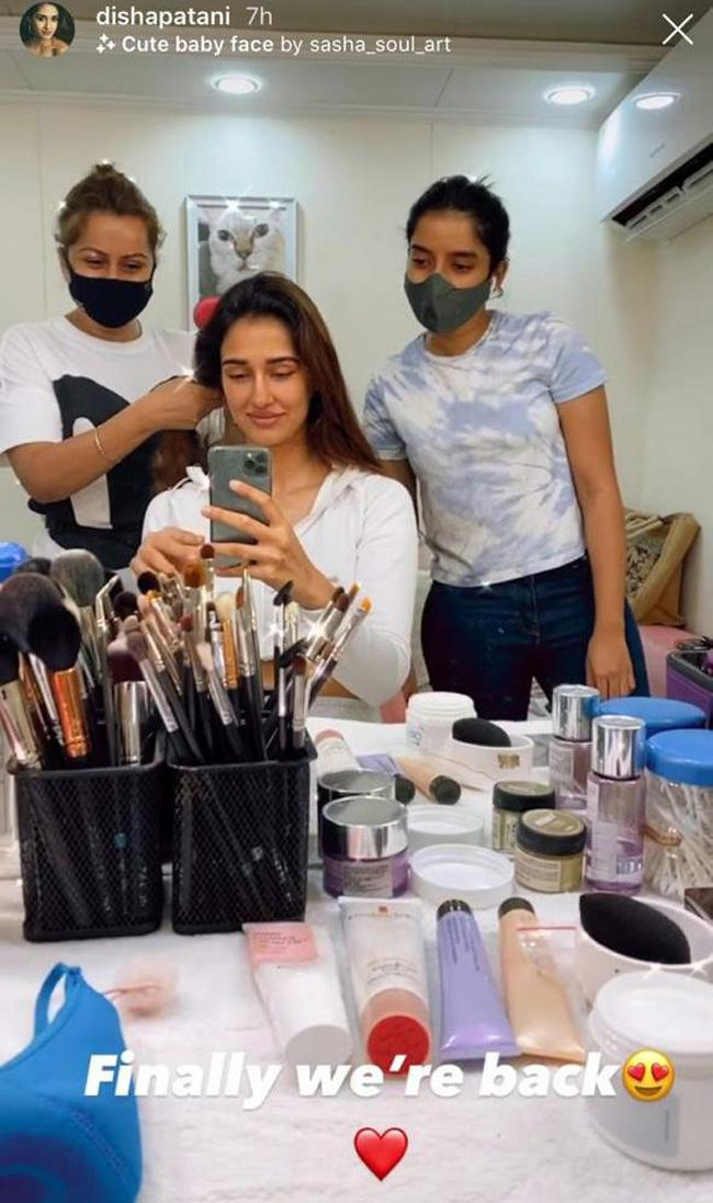 disha patani,disha patani shooting,lockdown,coronavirus,disha patani news,bollywood news,entertainment