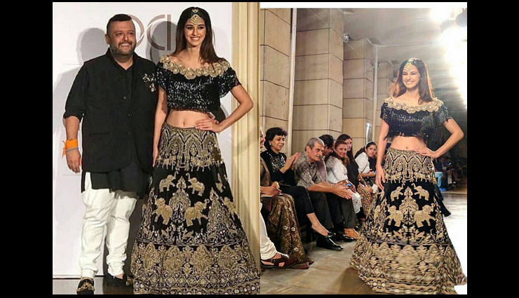 disha patani,athiya shetty,indian couture week 2017,manav gangwani,new bridal fashion goals