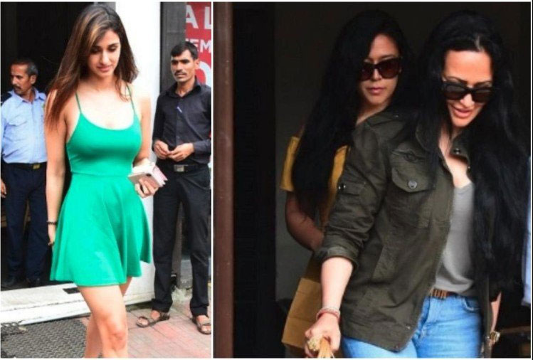 टाइगर श्रॉफ की मां आयशा और बहन कृष्णा के साथ रेस्टोरेंट के बाहर दिखी दिशा पाटनी, किया खूब एन्जॉय, वीडियो bollywood,disha patani,tiger shroff,krishna shroff