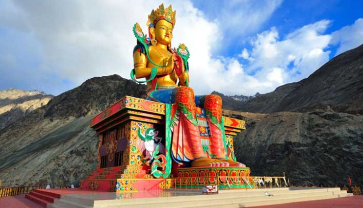 monasteries in north india,north india,alchi monastery,chemrey monastery,dhankar monastery,diskit,hemis monastery