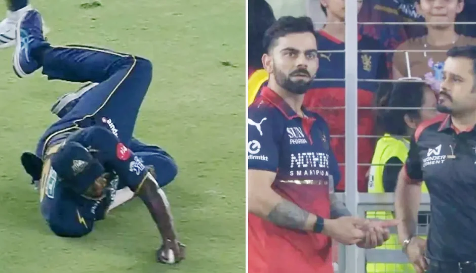 VIDEO: रजत पाटीदार के कैच पर मचा बवाल, चौथे अंपायर से बहस करते दिखे विराट कोहली