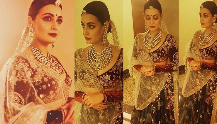 dia mirza,indian couture week 2017,icw 201