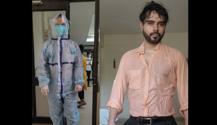 पीपीई किट उतारकर डॉक्‍टर ने शेयर की तस्‍वीर, लोगों ने कहा- आपको हृदय से नमन