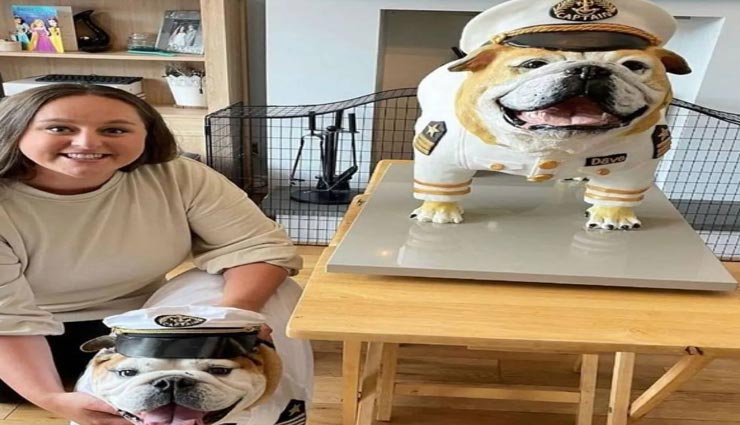 कपल ने बनाया अपने कुत्ते का जन्मदिन जिसके लिए आर्डर किया 3 लाख का केक