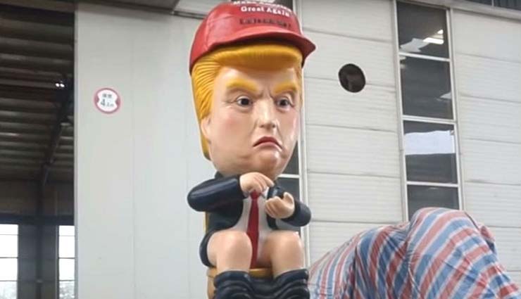 ब्रिटेन : डोनाल्ड ट्रम्प के विरोध में बनाया बोलने वाला रोबोट, करेगा यह काम