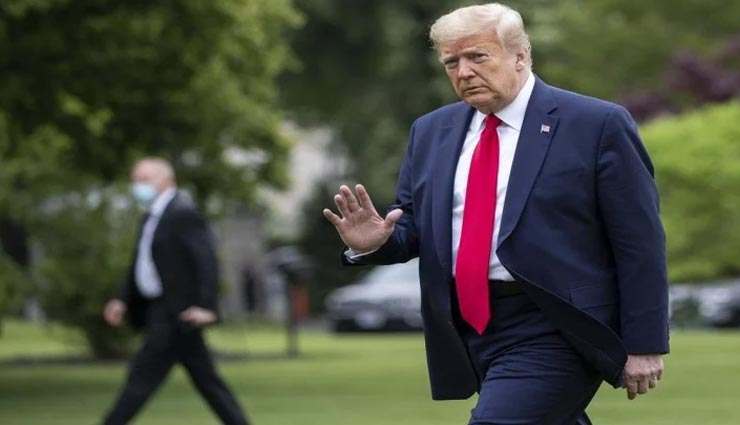 रिपोर्टर द्वारा झूठ पकडे जाने पर डोनाल्ड ट्रंप ने बीच में ही छोड़ी प्रेस कॉन्फ्रेंस 