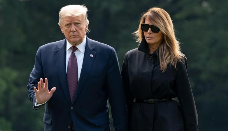 बड़ी खबर : कोरोना संक्रमित हुए अमेरिका के राष्ट्रपति डोनाल्ड ट्रंप और उनकी पत्नी मेलानिया