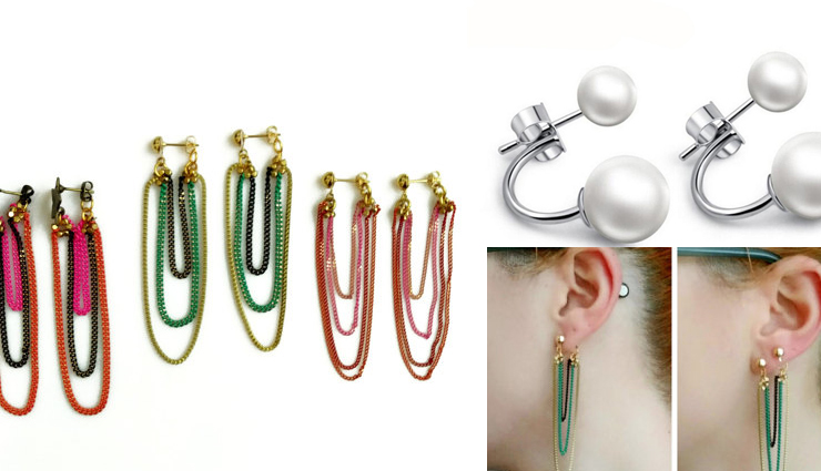 fashion trends,earrings will make your simple look fashionable,trending earrings,girla love for earrings