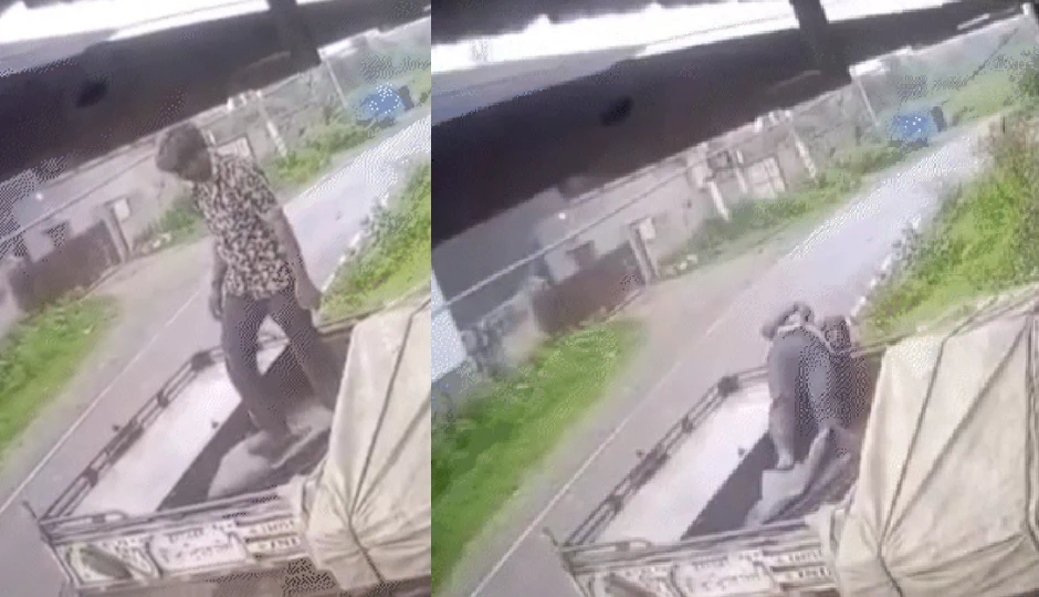 उदयपुर में करंट से ट्रक ड्राइवर की मौत, फैक्ट्री के बाहर परिजनों का प्रदर्शन