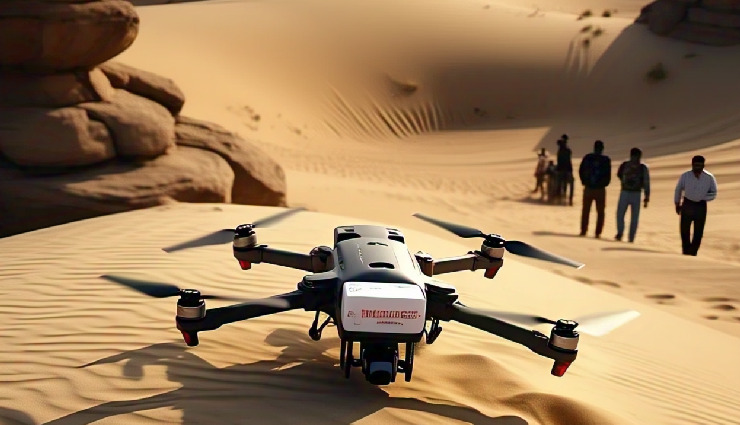 पाकिस्तान की नापाक हरकत: भारतीय सीमा में फिर ड्रोन से गिराए हेरोइन के पैकेट, कीमत 8 करोड़