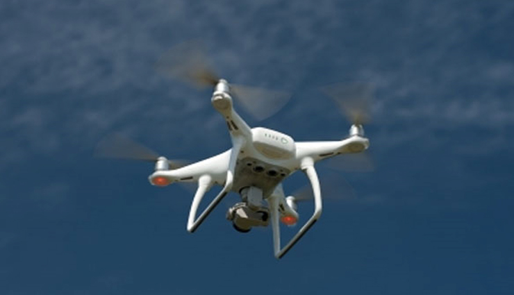 कड़ी सुरक्षा और प्रतिबंध के बावजूद दिल्ली में उड़ा ड्रोन