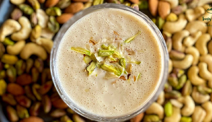 ड्राई फ्रूट मिल्क शेक पीने के बाद बॉडी में दिनभर रहेगी एनर्जी, स्वाद भी ऐसा कि सबको आता है पसंद #Recipe