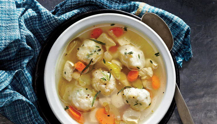 Recipe- Healthy Chicken and Dumpling Soup