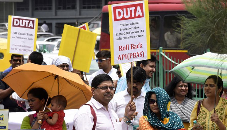 du teachers association,du teachers association indefinite strike,strike,delhi university,news,duta