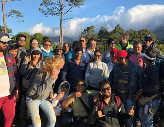 Ranbir Kapoor Celebrates Wrap of Dutt Biopic