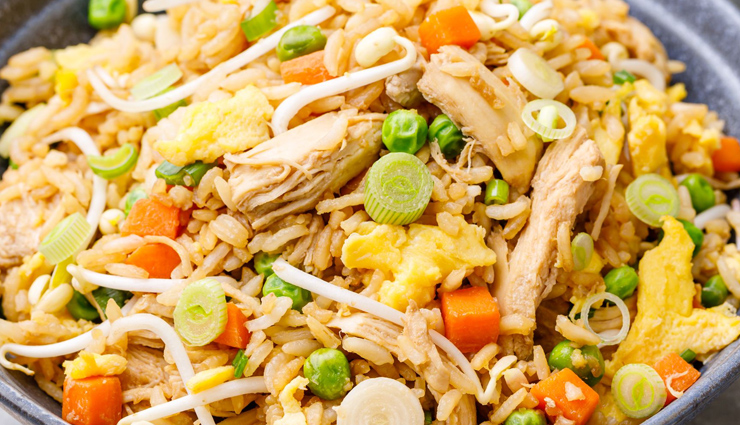 Recipe- Healthy and Easy To Make Egg and Soya Bean Sprouts Fried Rice