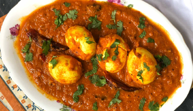 south indian style egg curry,egg curry,recipe,snacks recipe,main course recipe