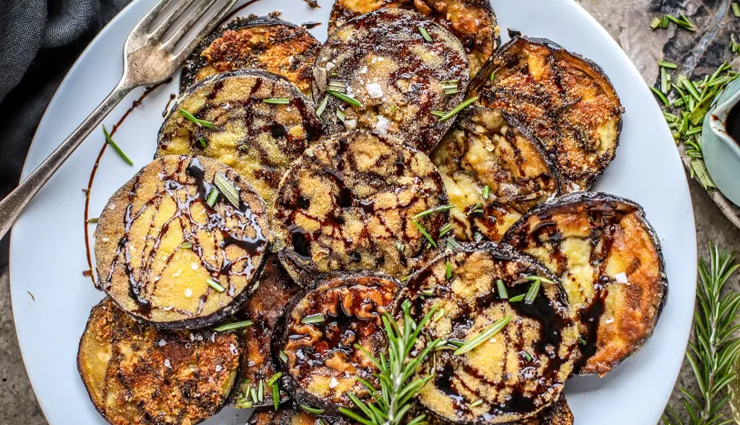 crispy eggplant fritters,hunger struck,food,easy recipe