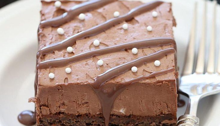 eggless chocolate mousse brownie,eggless chocolate mousse brownie recipe,mousse brownie recipe,chocolate recipe,Eggless Recipe,sweet dish,recipe